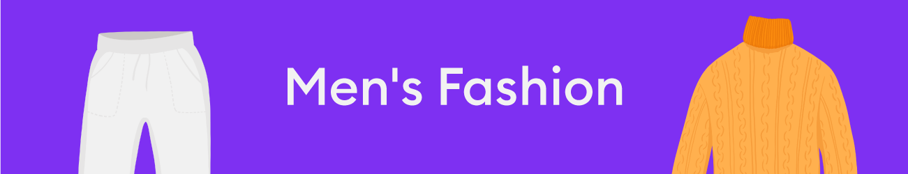 Banner - Men's Fashion